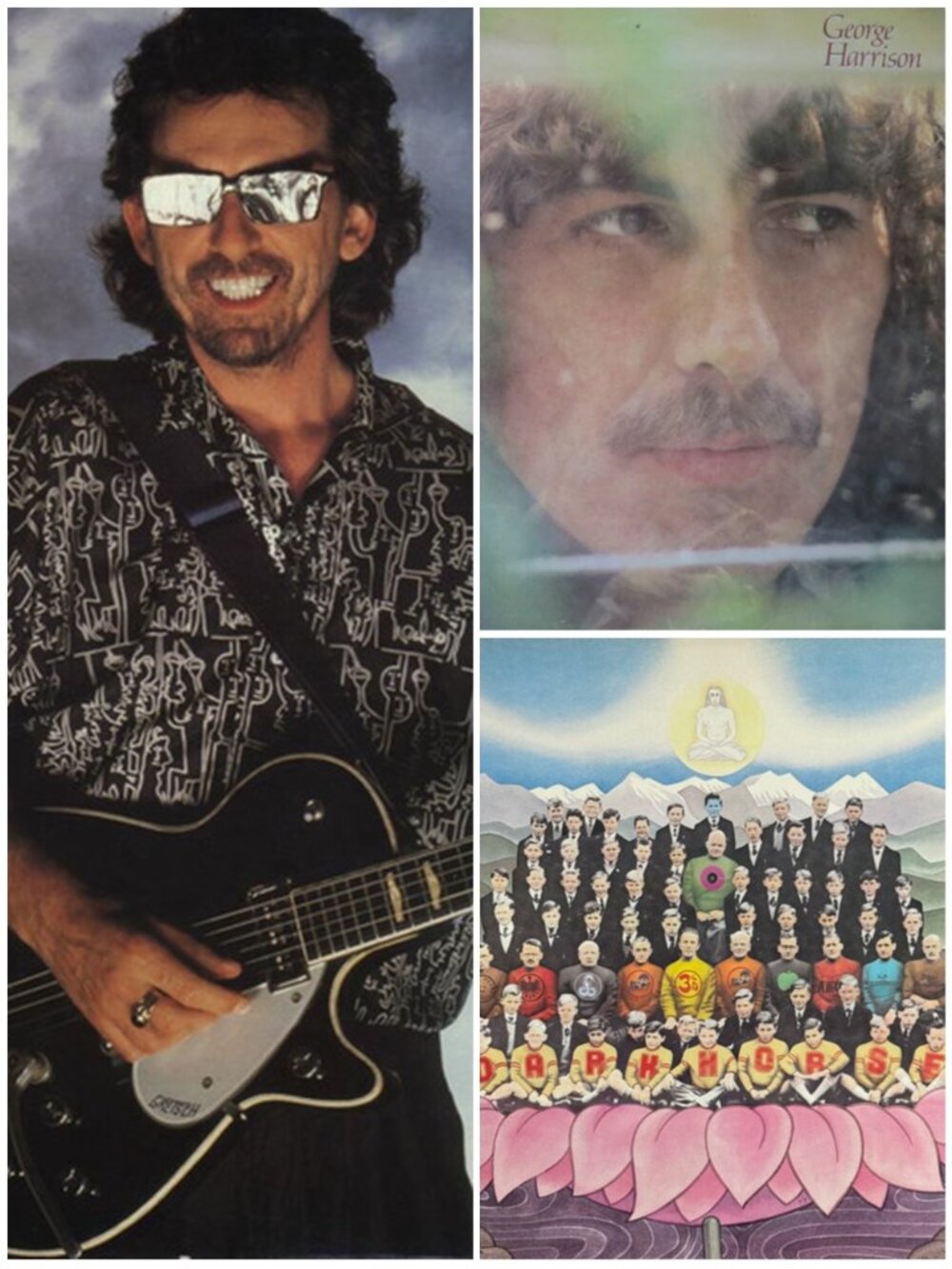Lot Of 3 George Harrison Vinyl Albums